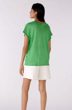 Fern Green Linen T shirt