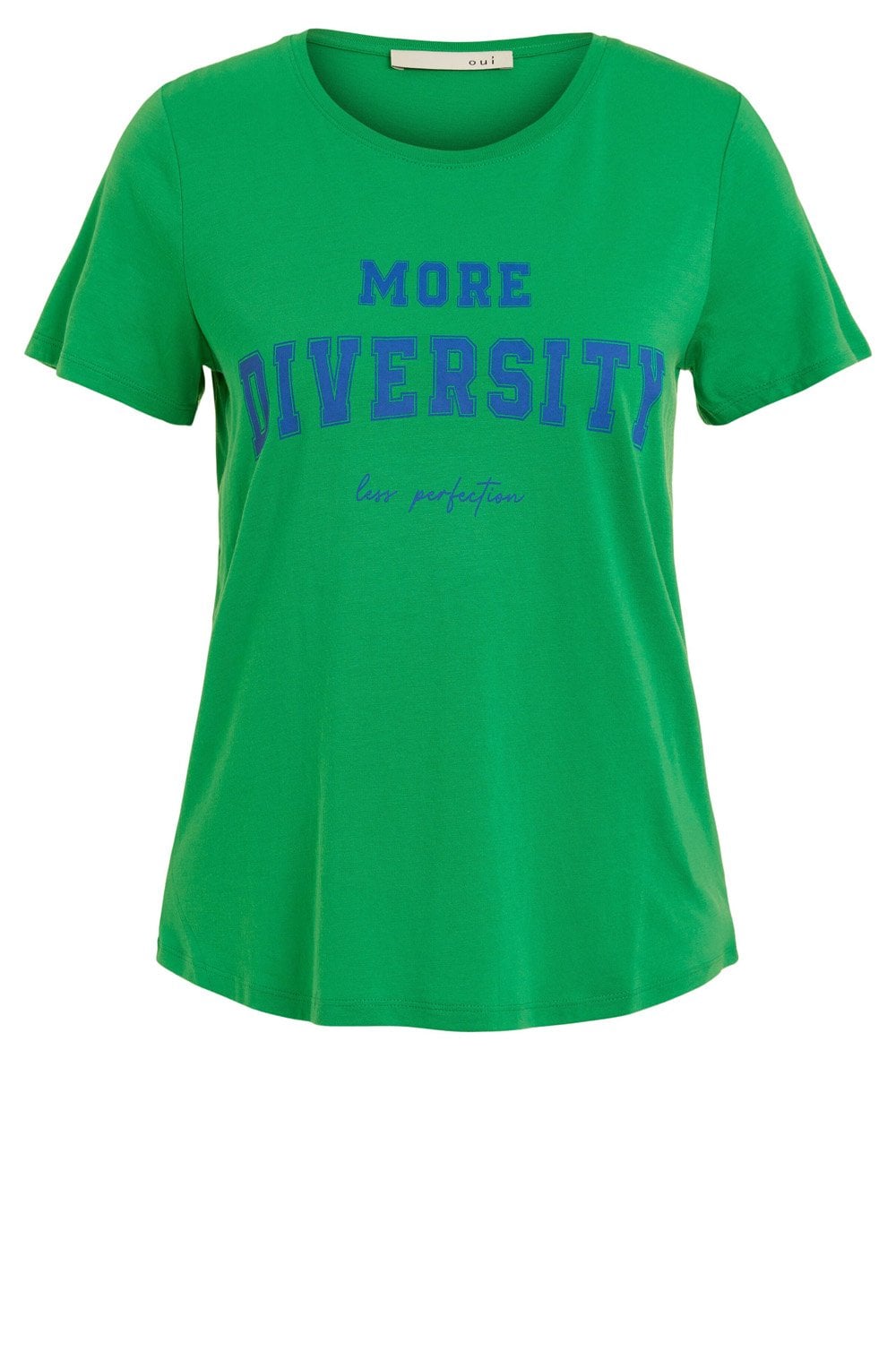 Fern Green More Diversity Less Perfection T Shirt