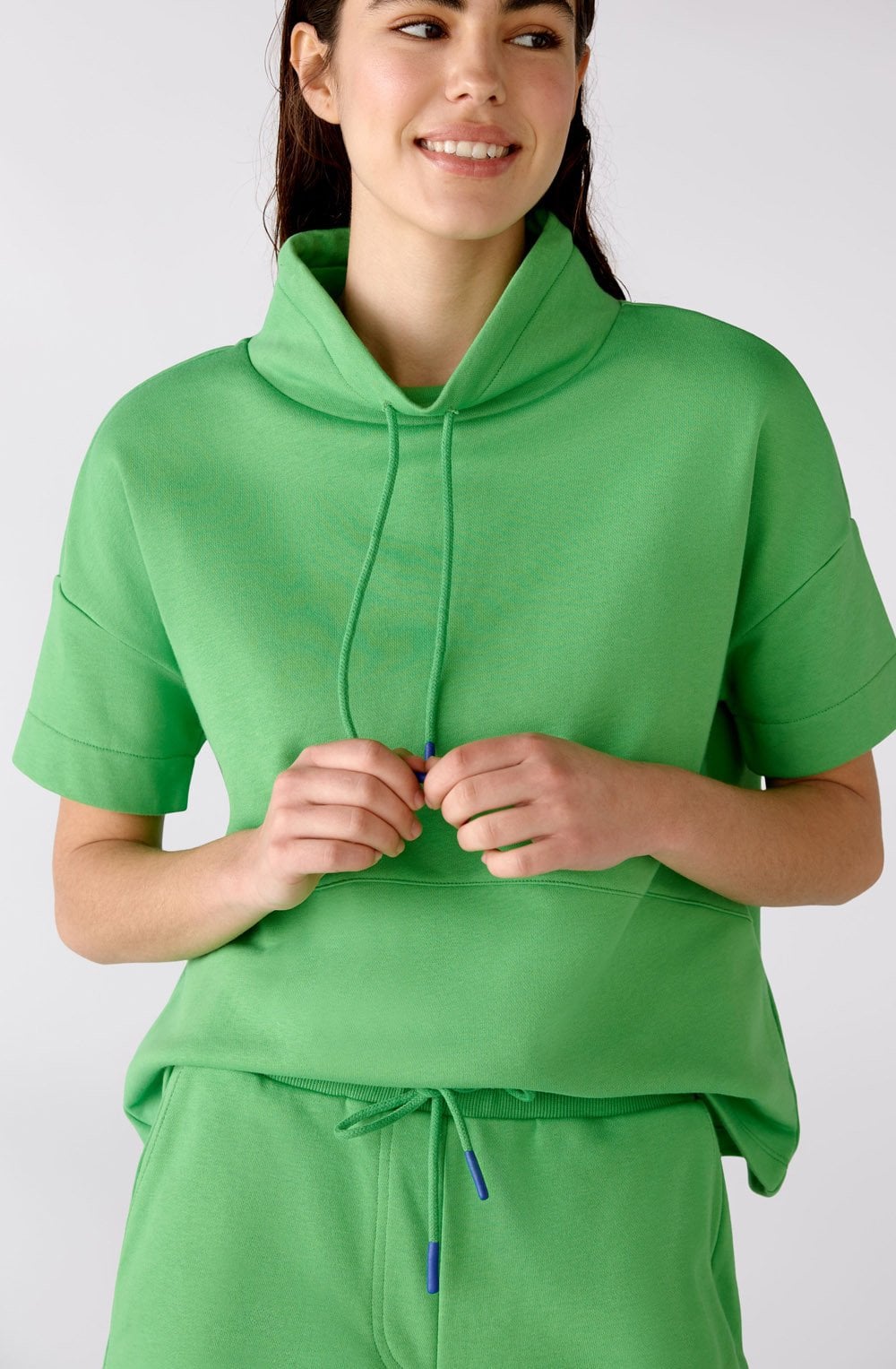 Fern Green Short Sleeved Sweatshirt