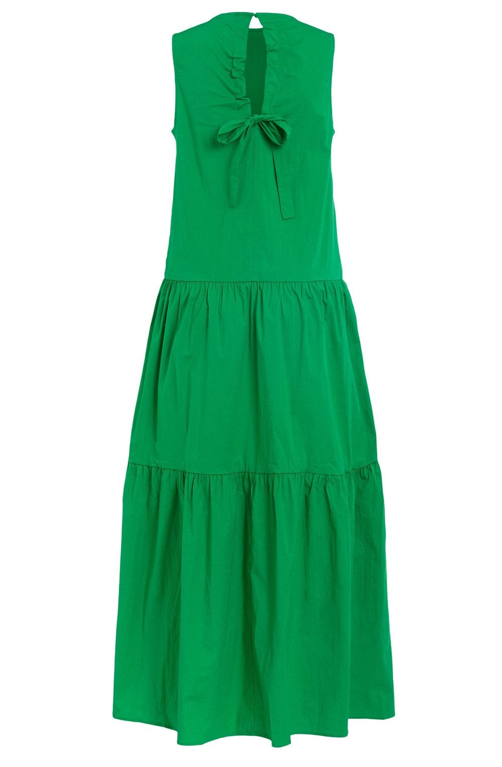 Fern Green Tiered Maxi Dress