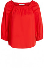 Fiery Red Blouse