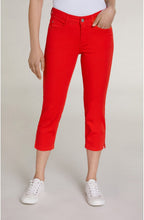 Fiery Red Cropped Trousers