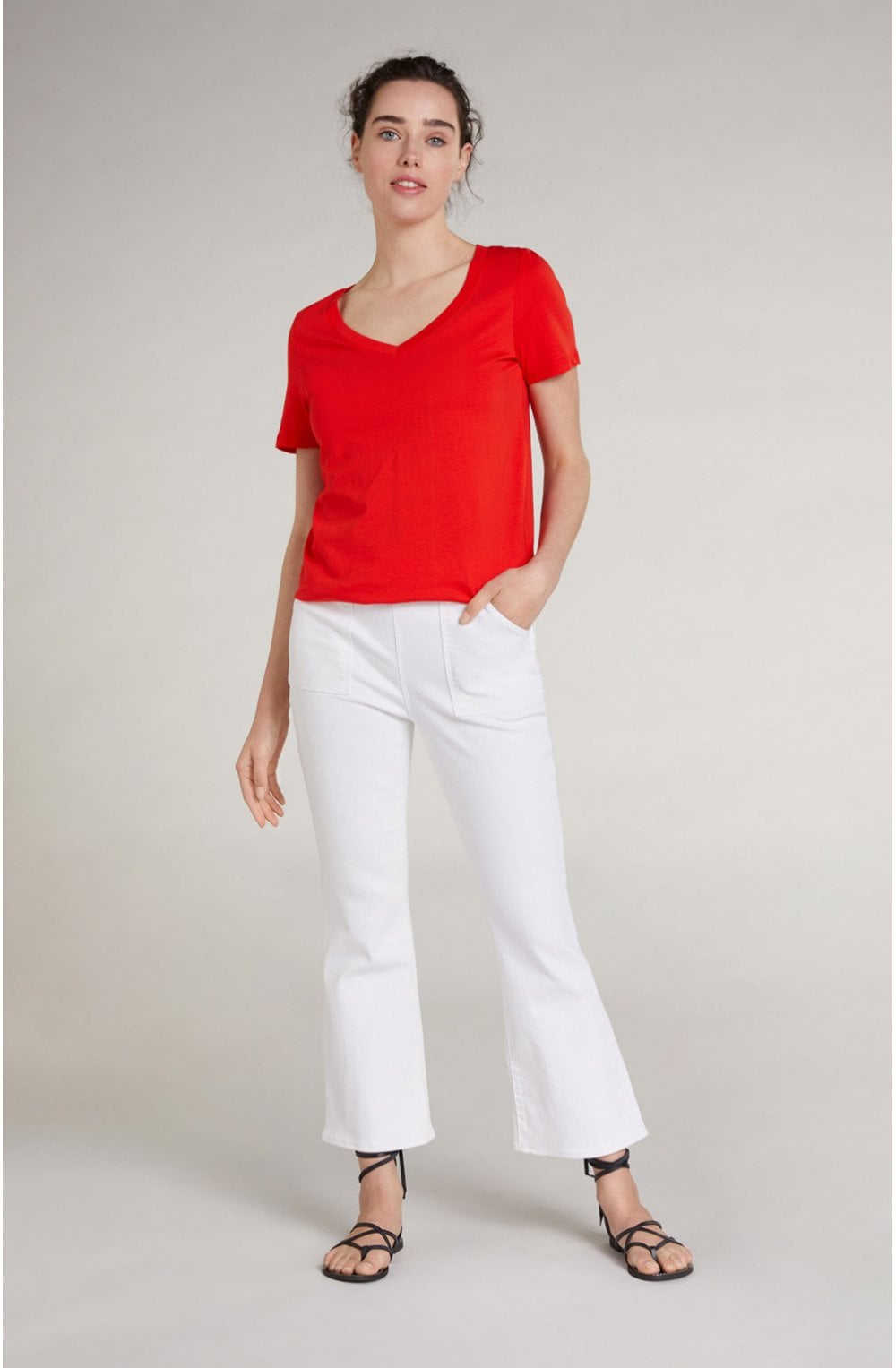 Fiery Red Jersey T Shirt