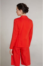 Fiery Red Linen Jacket