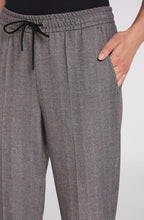 Fine Herringbone Print Trousers