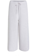 Fine Ribbed Knit Culottes