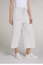 Fine Ribbed Knit Culottes