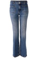 Flared Denim Jeans