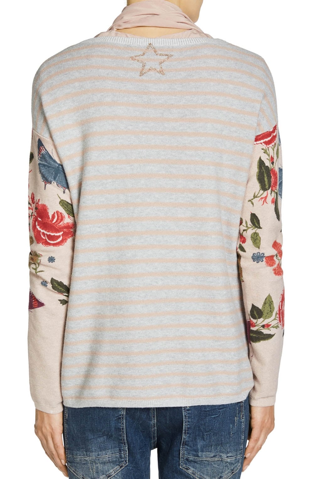 Floral Knit Sweater