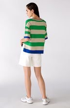 Floral Motif Short Sleeved Jumper