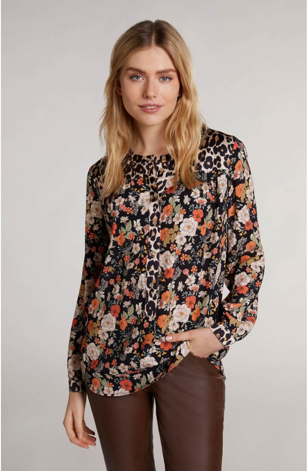 Floral Print Blouse