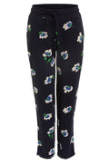 Floral Print Casual Trousers