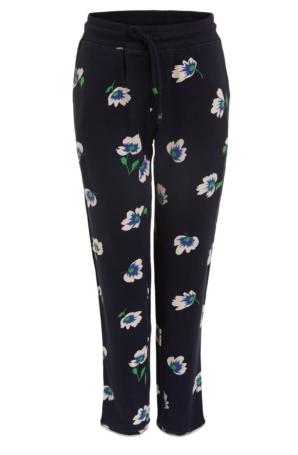 Floral Print Casual Trousers