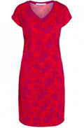 Floral Print Jersey Dress