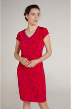 Floral Print Jersey Dress