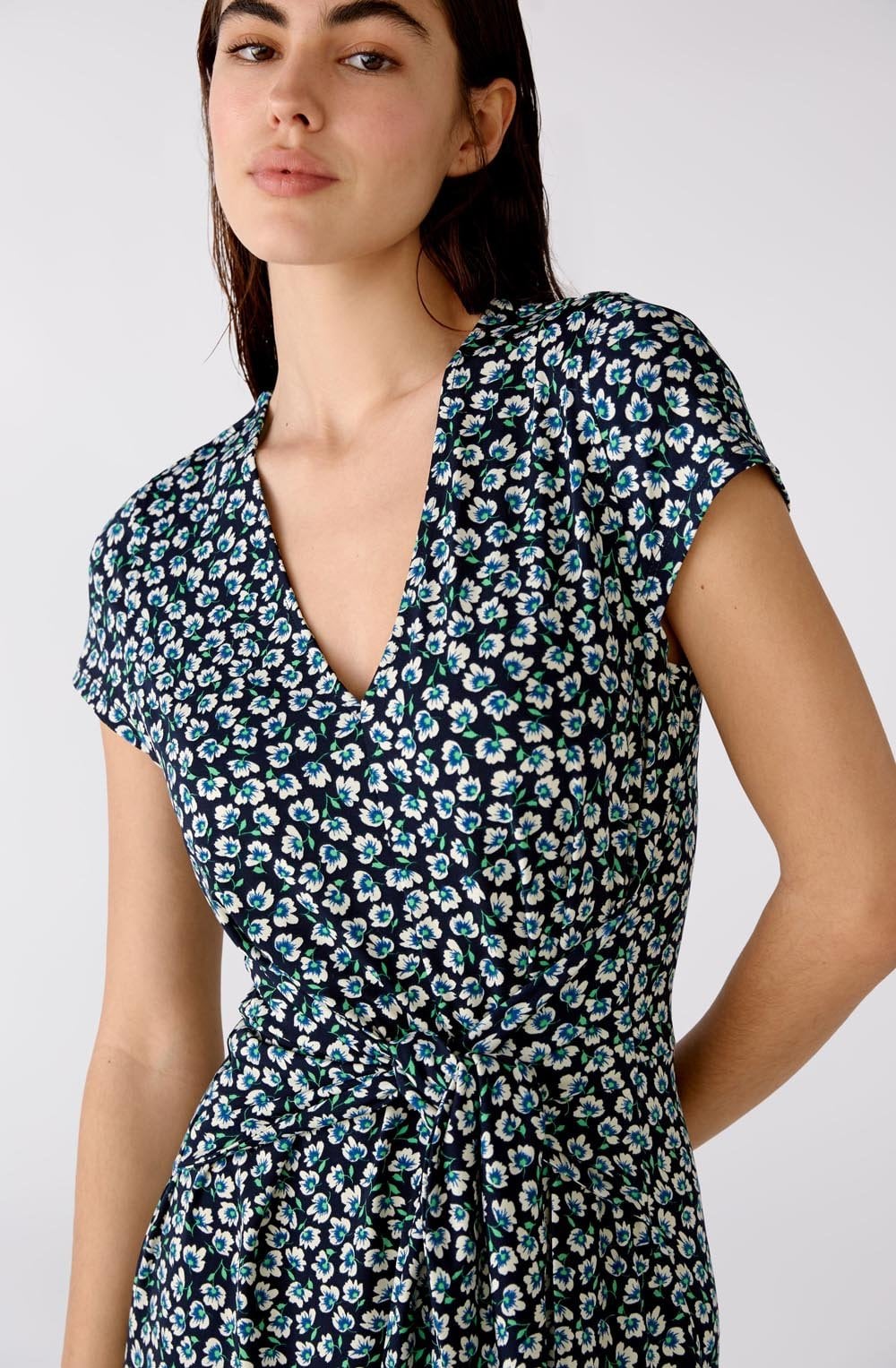 Floral Print Jersey Jumpsuit