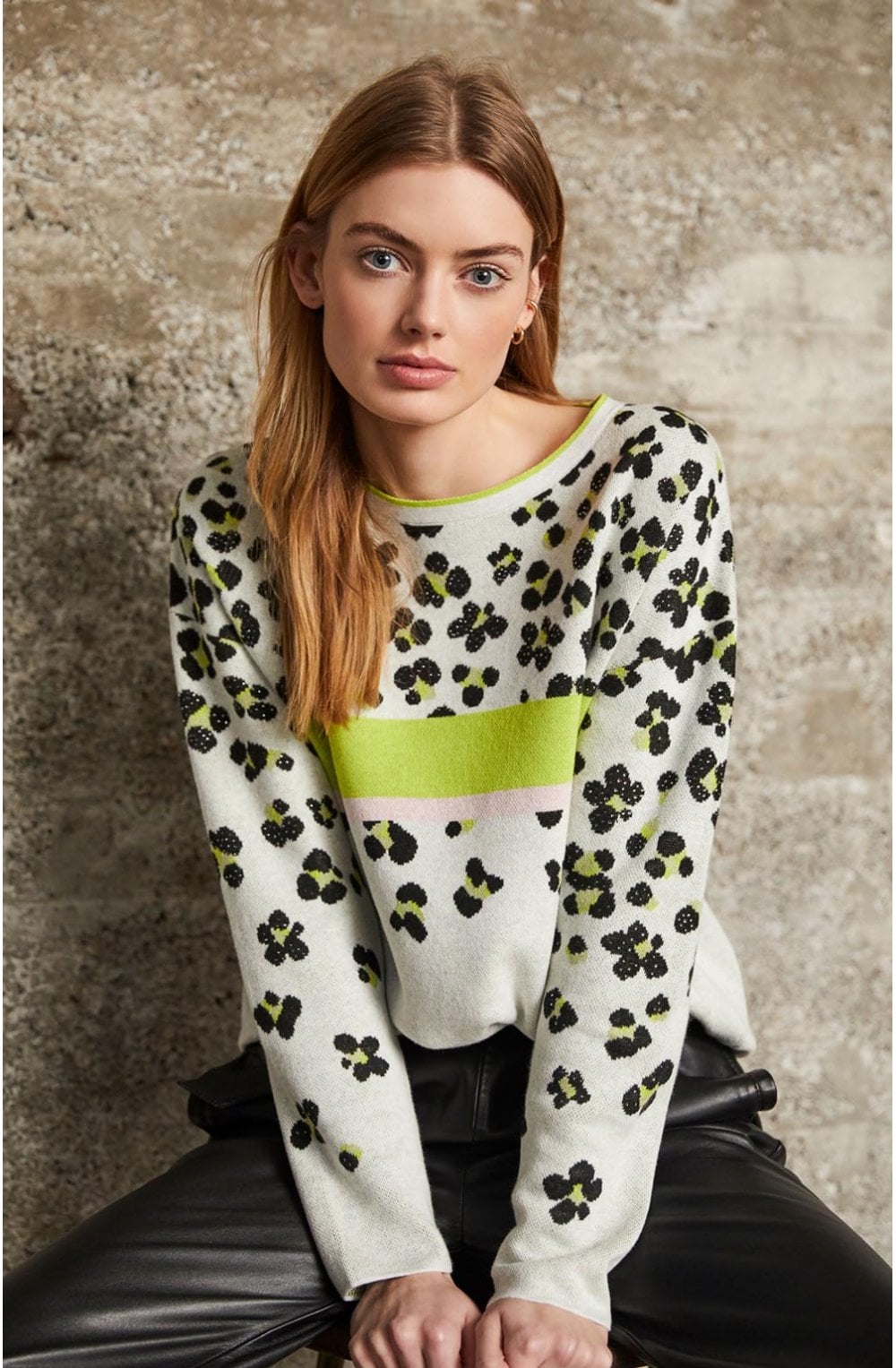 Floral Print Jumper