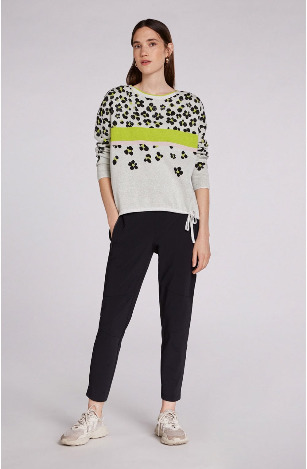 Floral Print Jumper