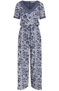 Floral Print Jumpsuit