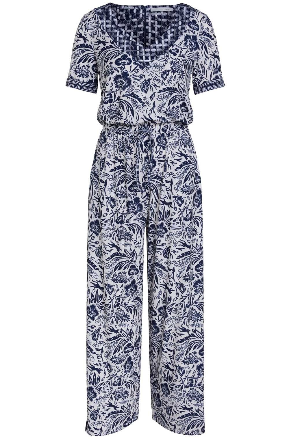 Floral Print Jumpsuit