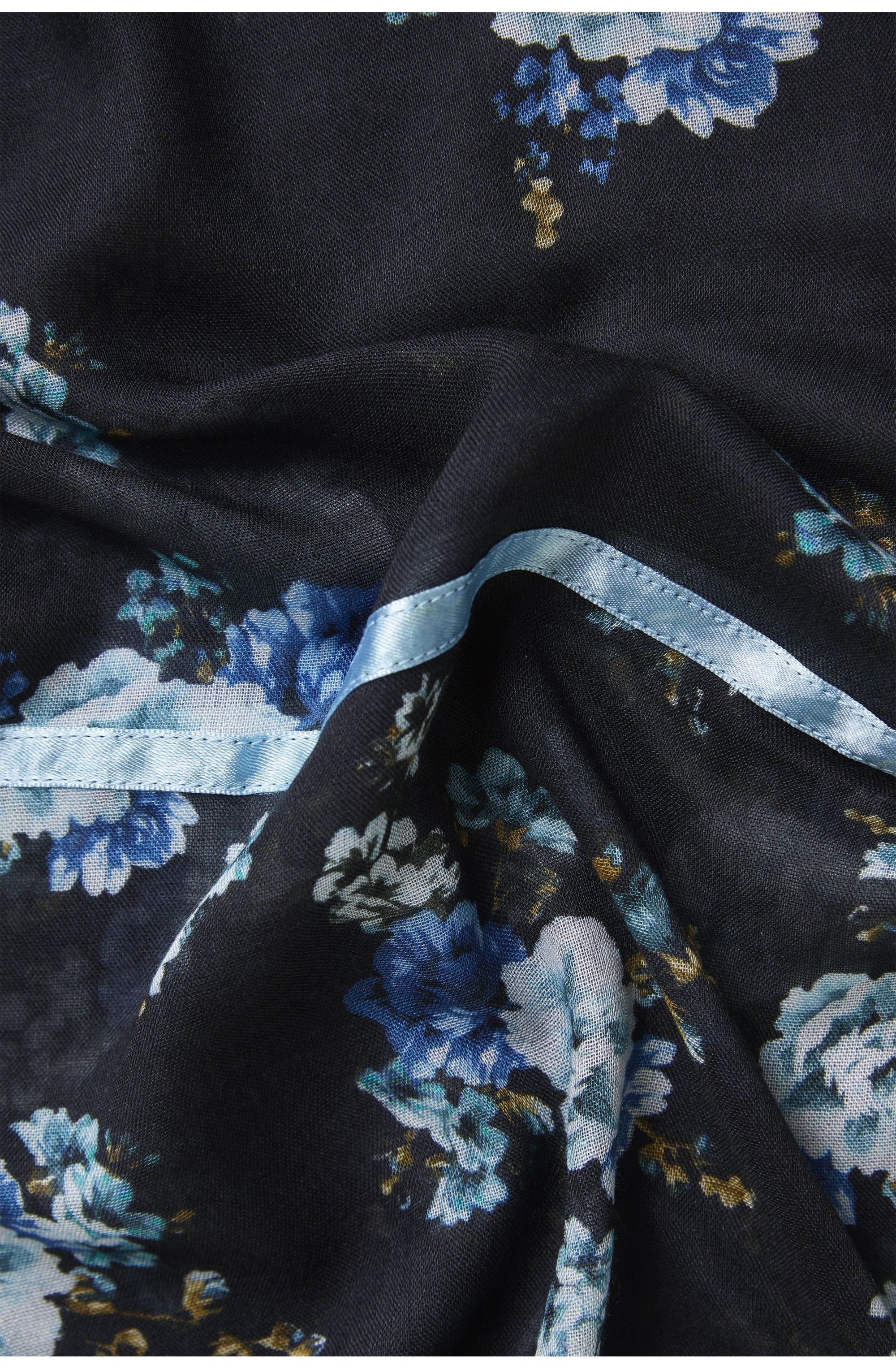 Floral Print Scarf