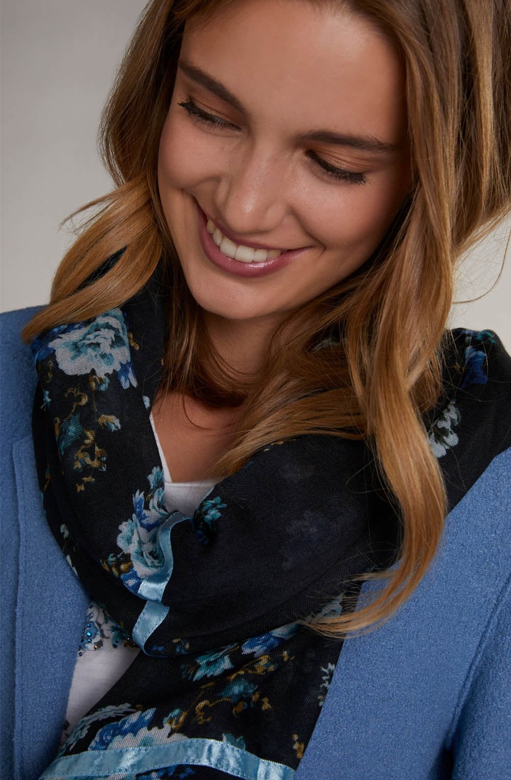 Floral Print Scarf