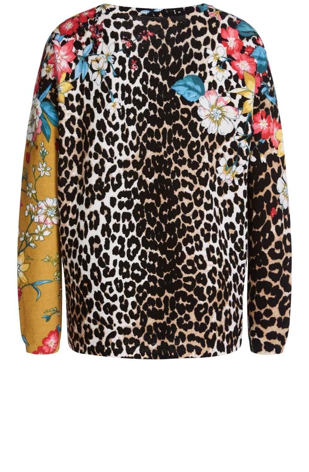 Floral Print Sweater