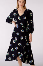 Flower Print Wrap Dress