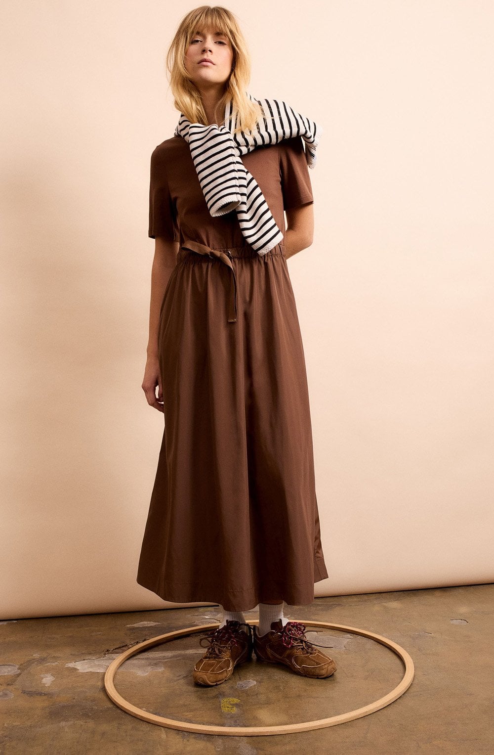 Fondue Fudge Jersey T Shirt Maxi Dress