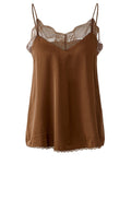 Fondue Fudge Lace and Satin Camisole