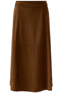 Fondue Fudge Suede Effect Skirt