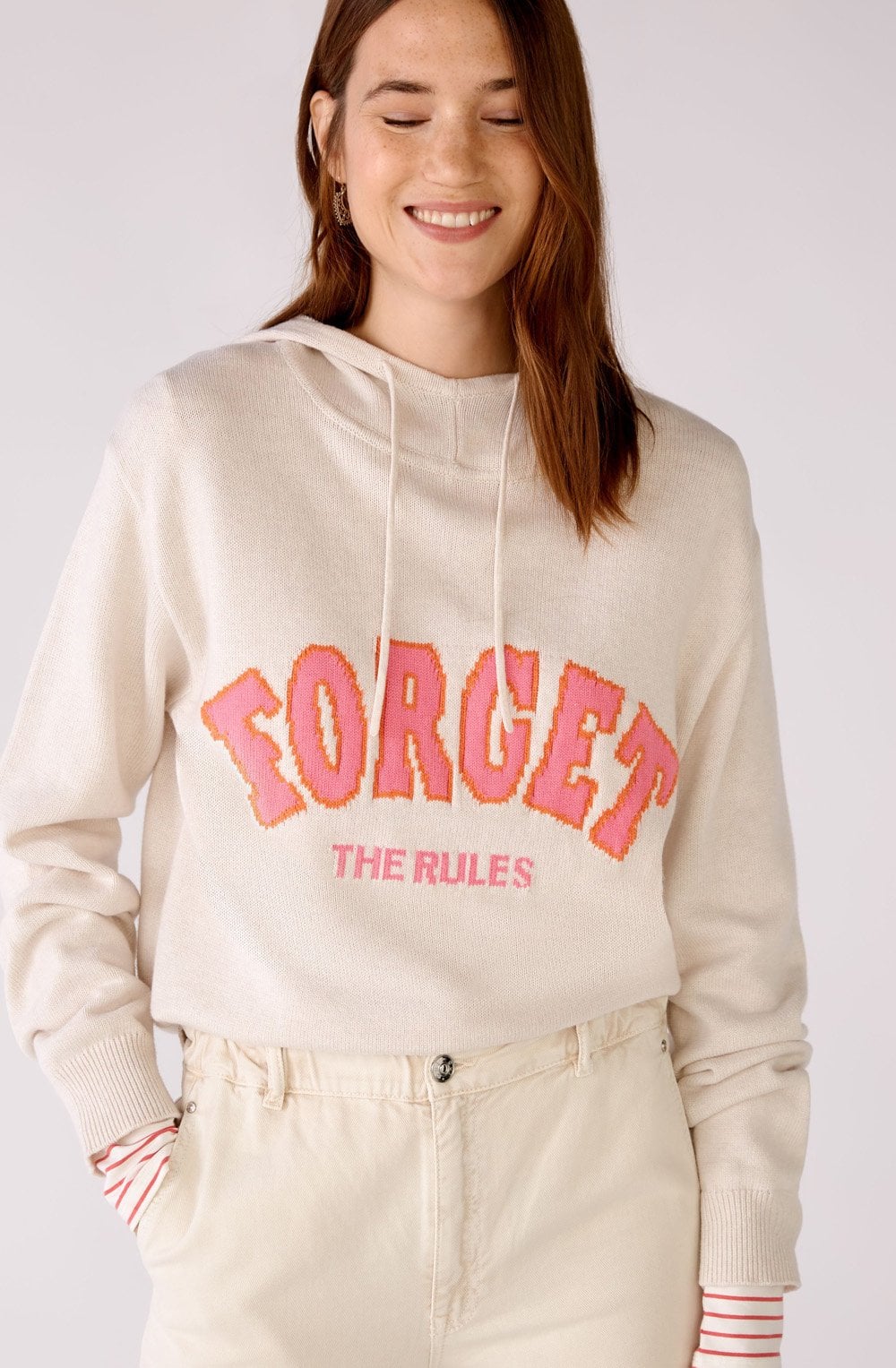 Forget the Rules Hooded Jumper