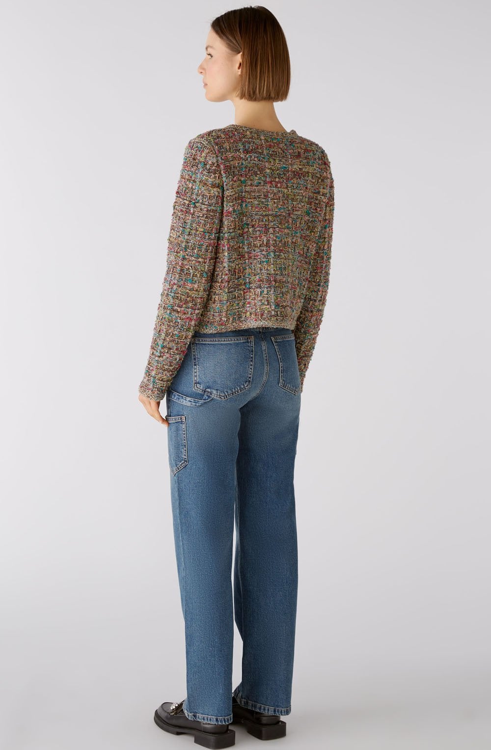 French Style Knitted Box Cardigan