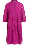 Fuchsia Anglaise Dress