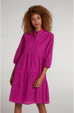 Fuchsia Anglaise Dress