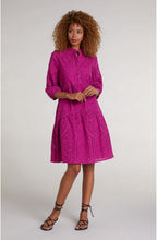 Fuchsia Anglaise Dress
