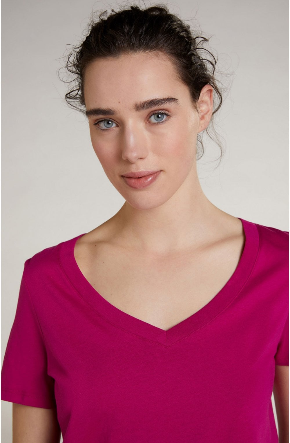 Fuchsia Jersey T Shirt