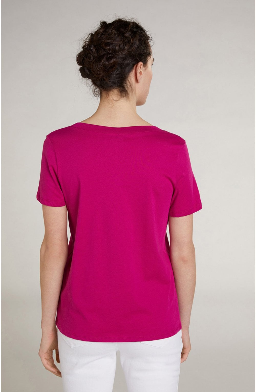 Fuchsia Jersey T Shirt