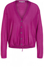 Fuchsia Knit Cardigan