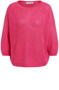 Fuchsia Pink Knit Jumper