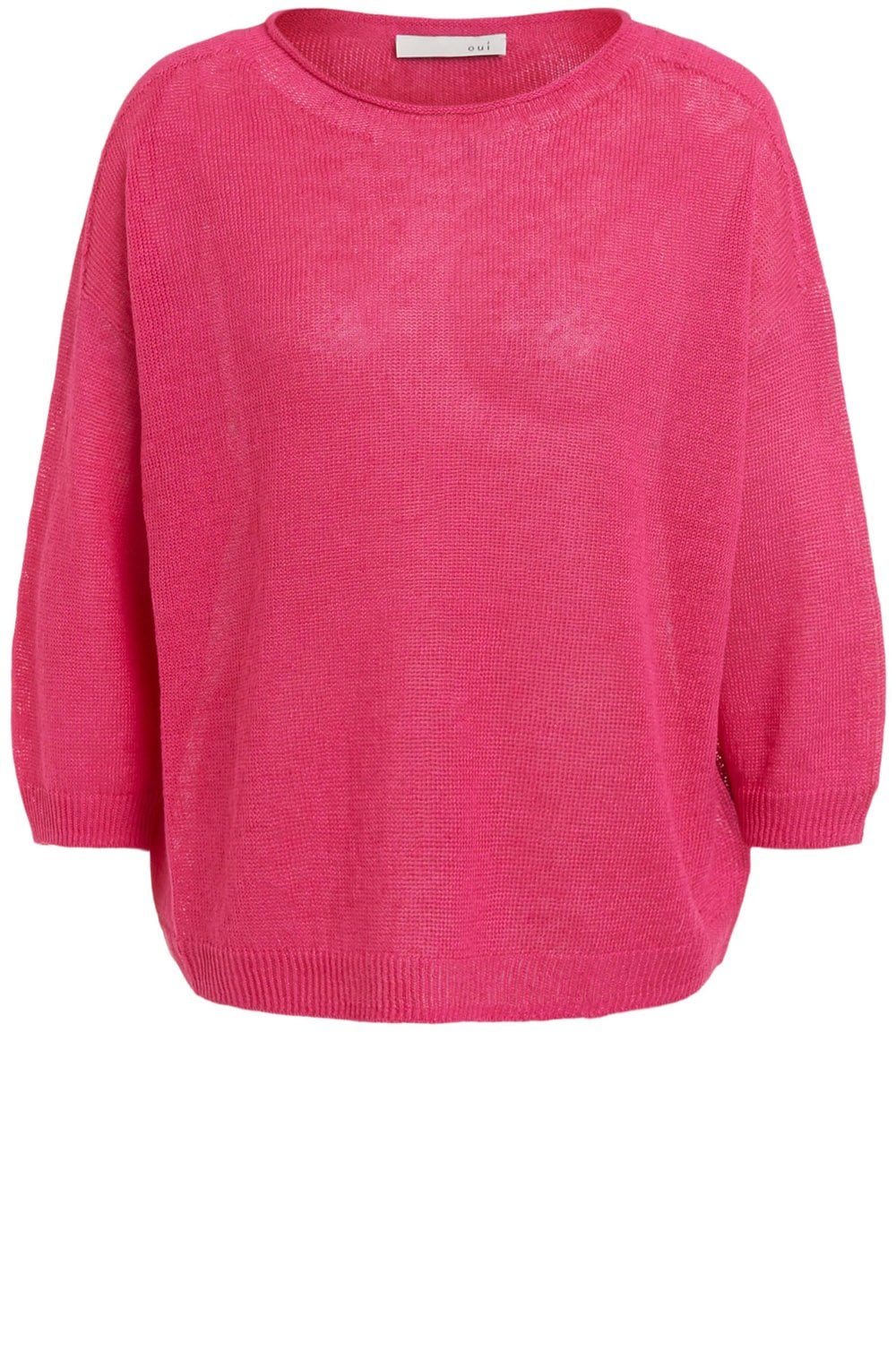 Fuchsia Pink Knit Jumper
