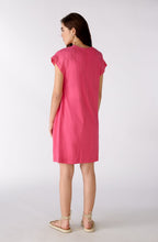 Fuchsia Pink Linen Dress