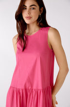 Fuchsia Pink Tiered Maxi Dress