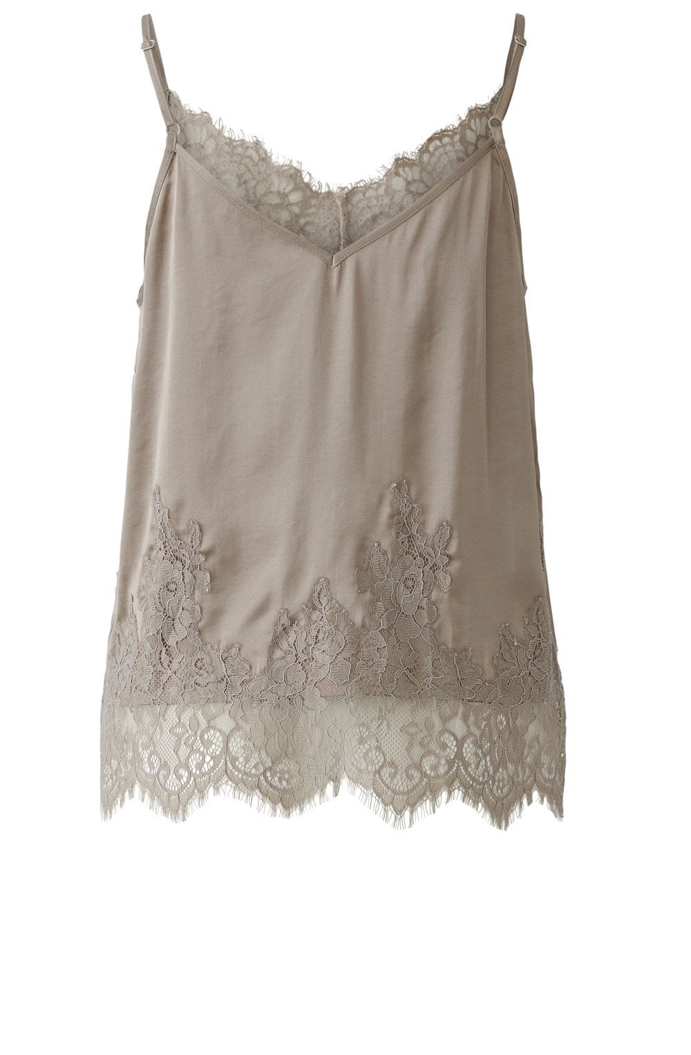 Fungi Lace and Satin Camisole