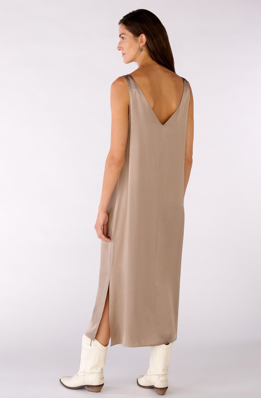 Fungi Silky Slip Dress