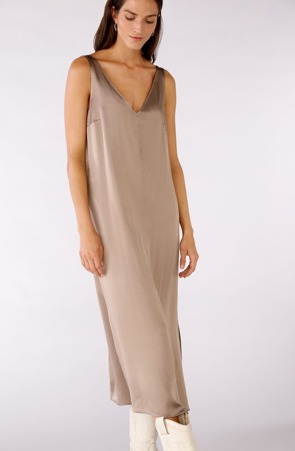 Fungi Silky Slip Dress