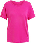 Fuschia Pink Relaxed T Shirt