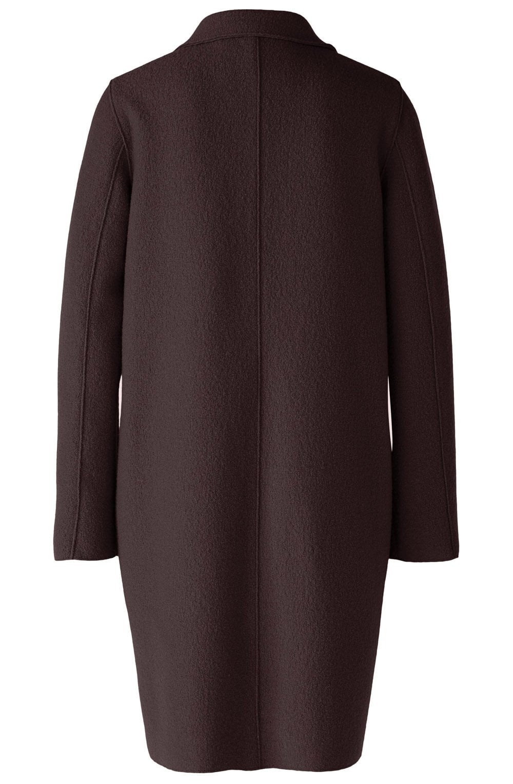 Ganache Boiled Wool Coat