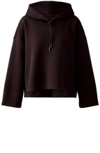 Ganache Boxy Cropped Hooded Sweatshirt