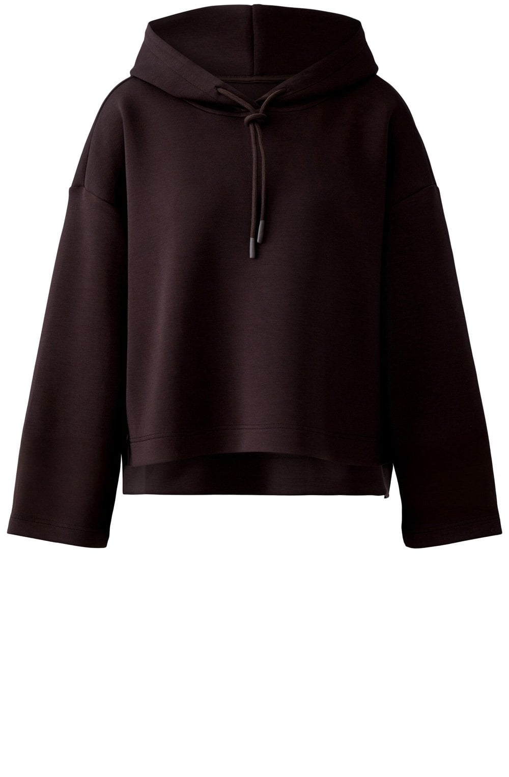 Ganache Boxy Cropped Hooded Sweatshirt